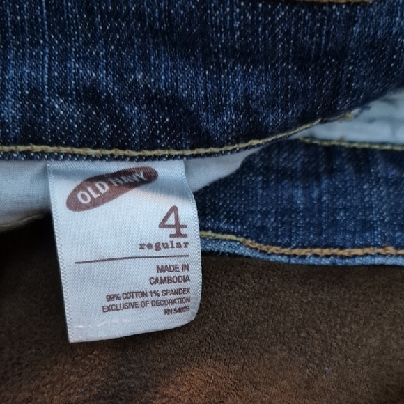 Old Navy Blue Boot Cut Jeans Medium-Dark Wash - Picture 11 of 12